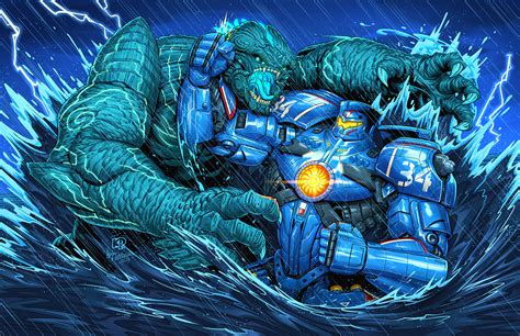 gipsy danger|Gipsy Danger vs Leatherback .